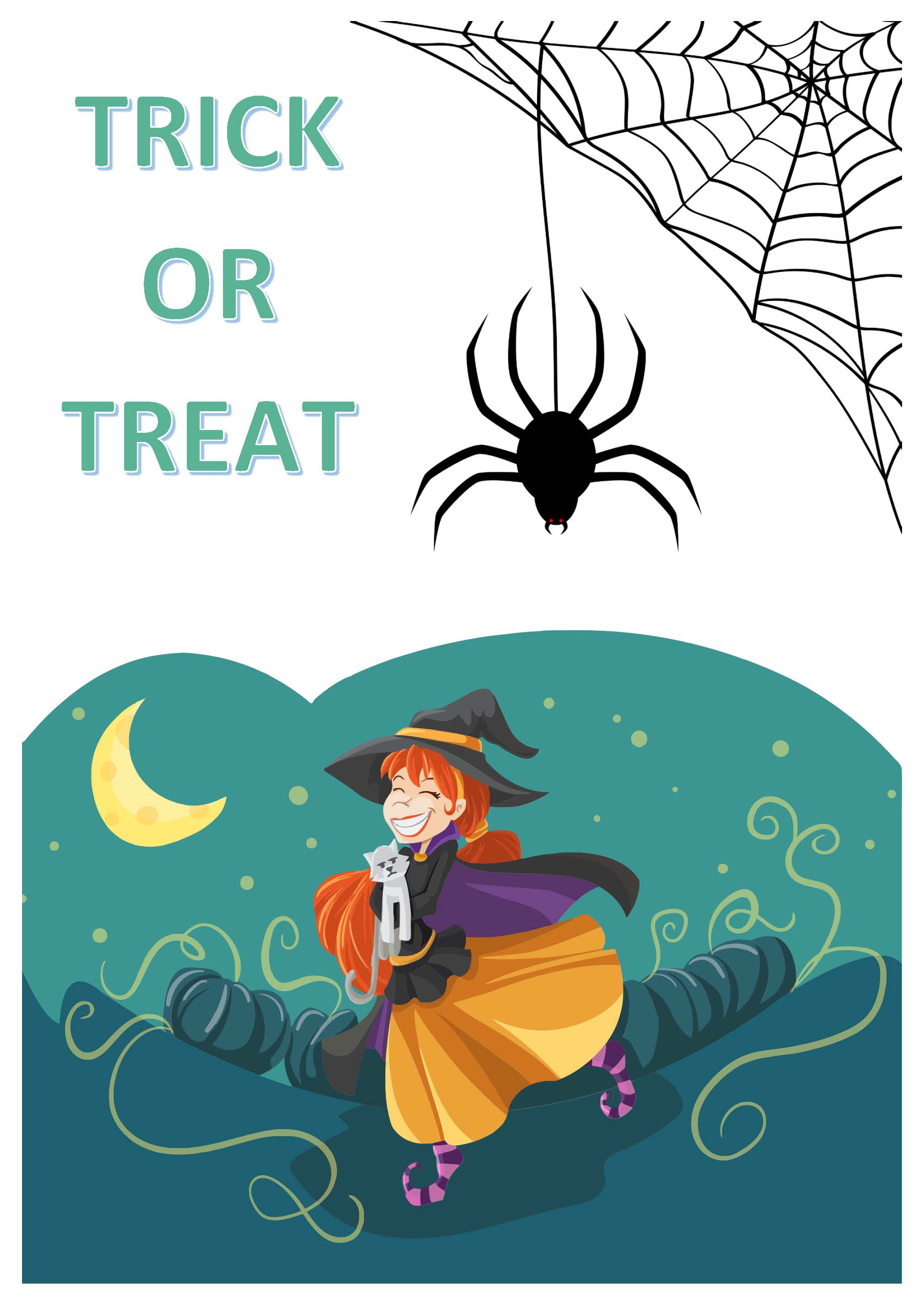 Poster Trick or Treat